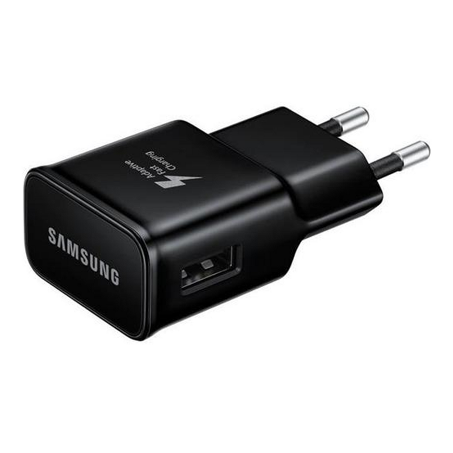 Samsung Galaxy EU Power Charging Adapter Black Adaptive Fast Charging Mains Charger Plug Wall