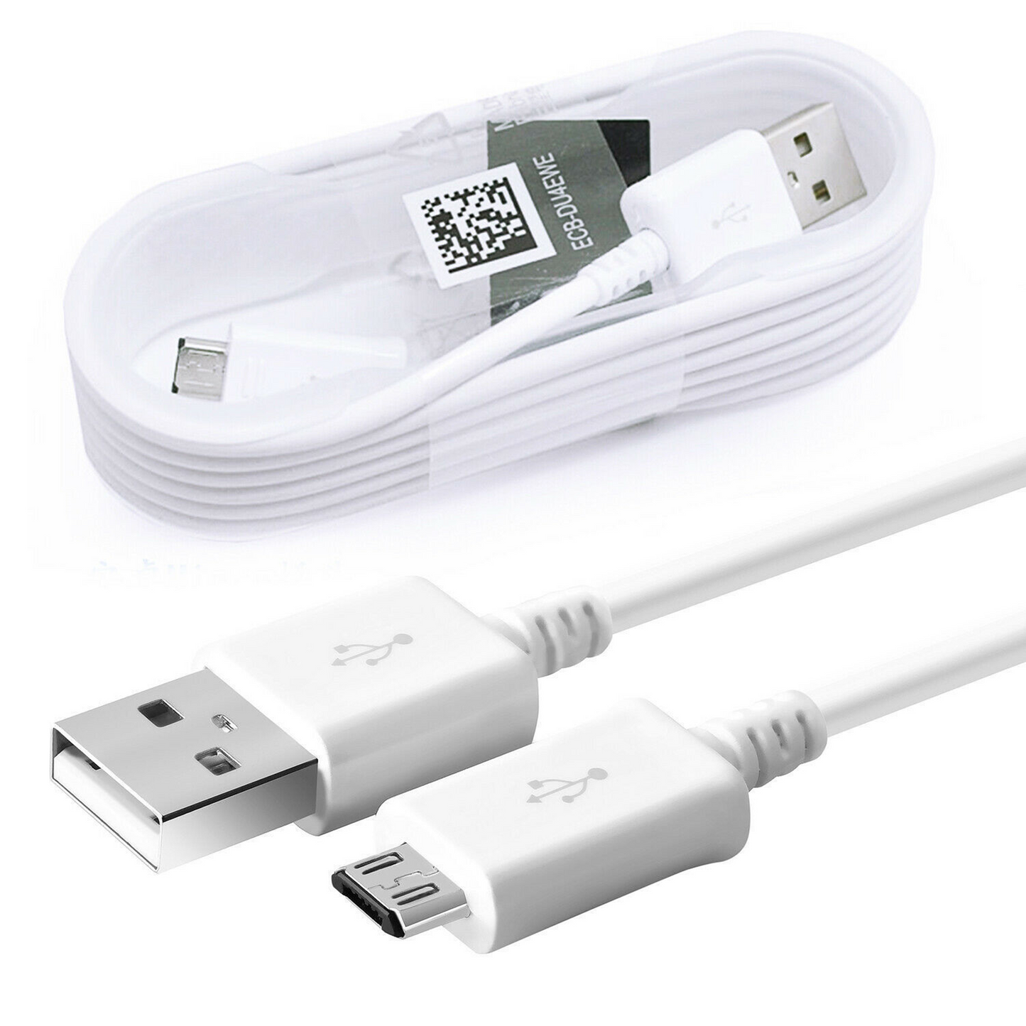 Official Samsung Micro USB Data Charger Cable for Samsung Galaxy S7, S6, S5, S4, S3, Note 4, Note 5 ECB-DU4 1.5M