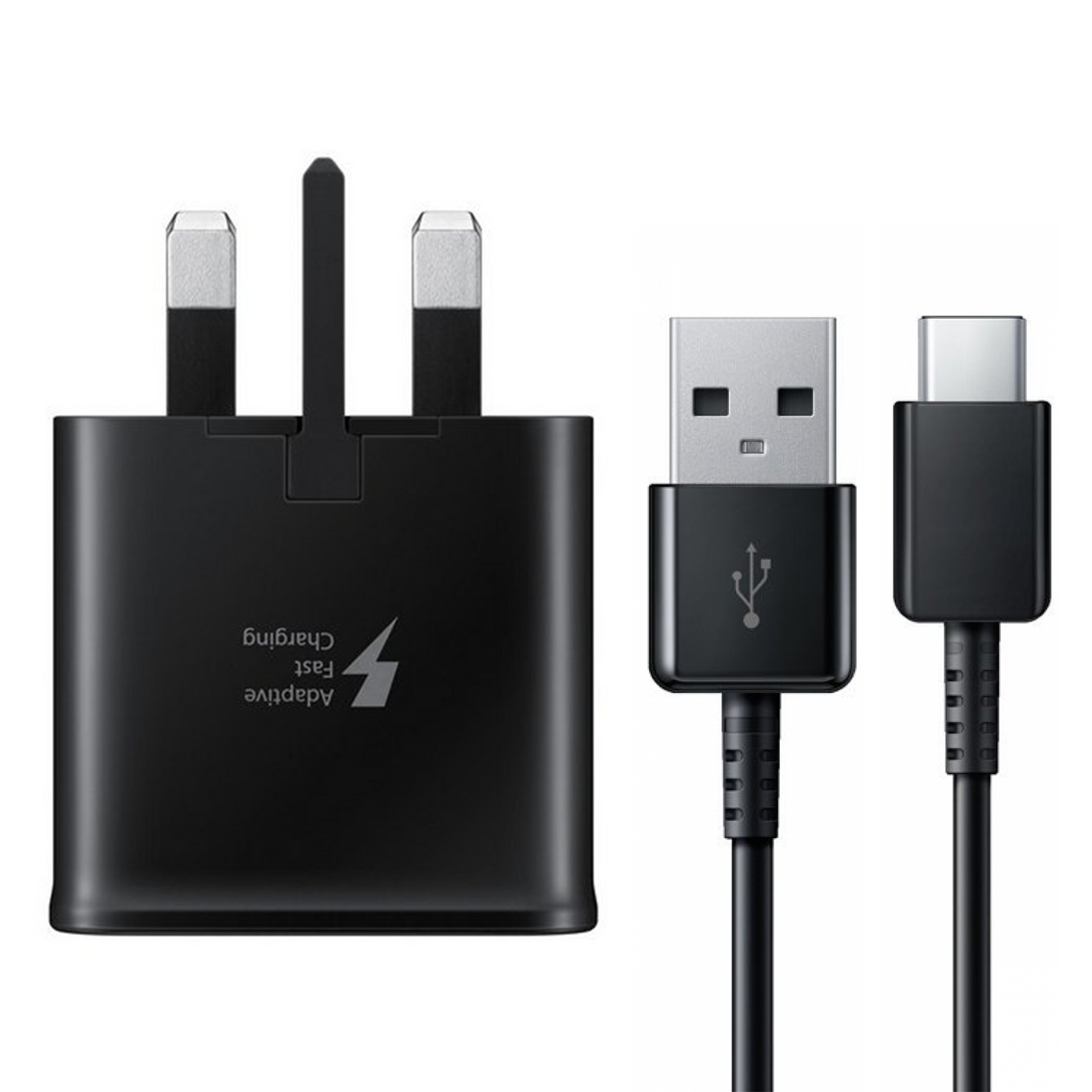 Samsung Galaxy S8 PLUS S9 S10+ Adaptive Fast Mains Charger Plug + Type C USB Cable