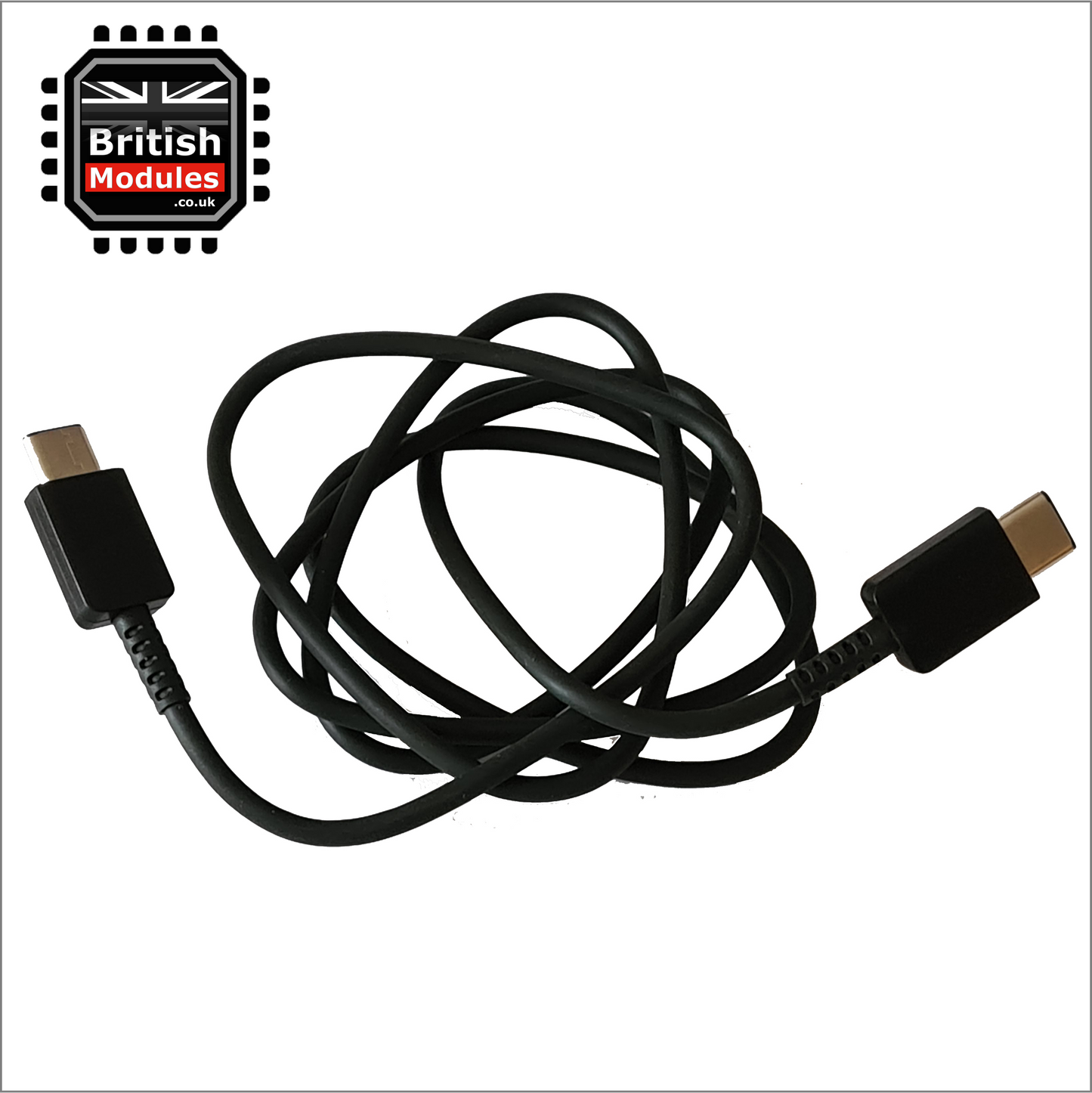 Samsung 45W TA845 Charger Travel Adapter USB-C UK Mains + USB-C to USB-C Super Fast Charging Cable 1M Black