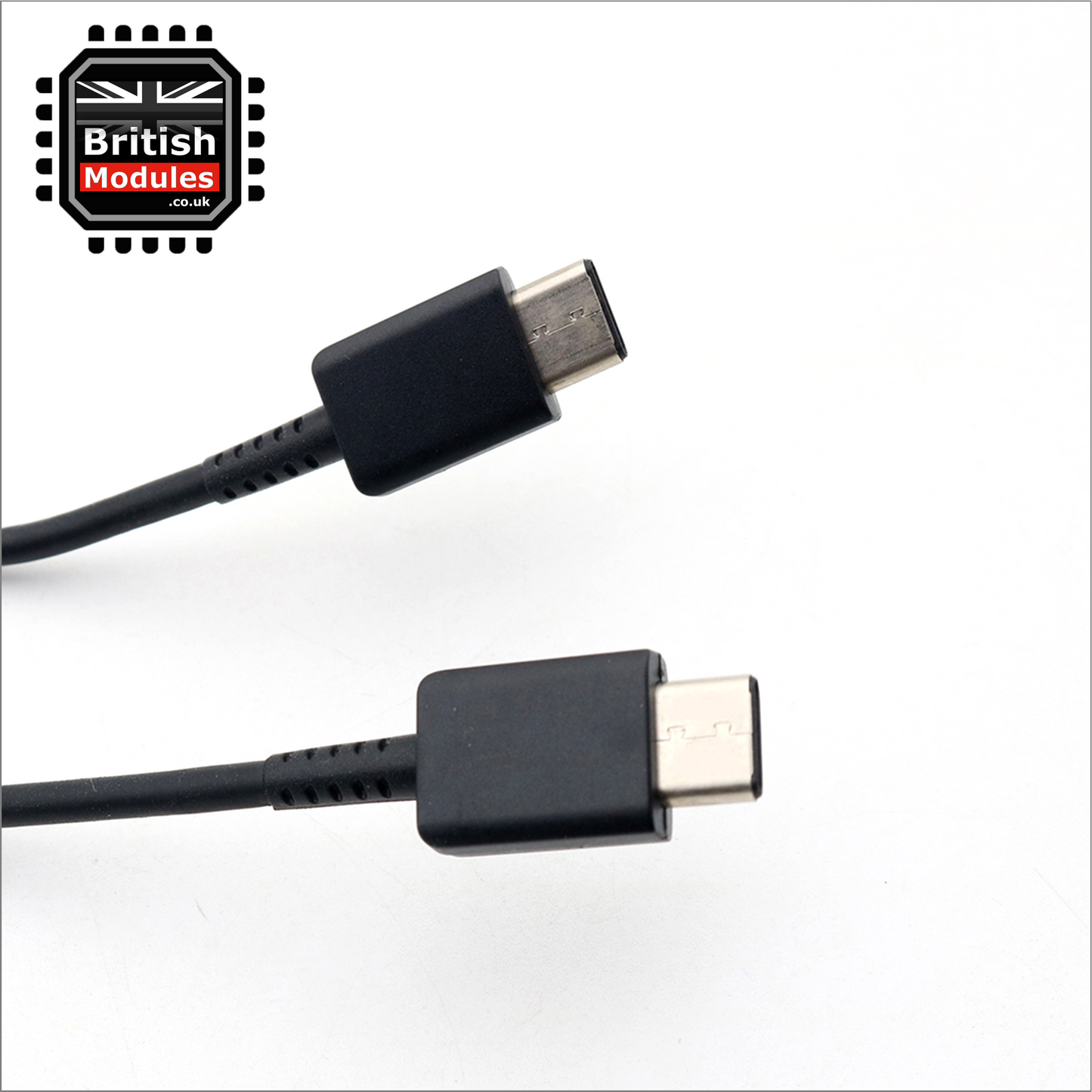 Samsung 45W Travel Adapter TA845 UK USB-C Mains Charger & Super Fast Charging USB-C to USB-C Cable 1M Black