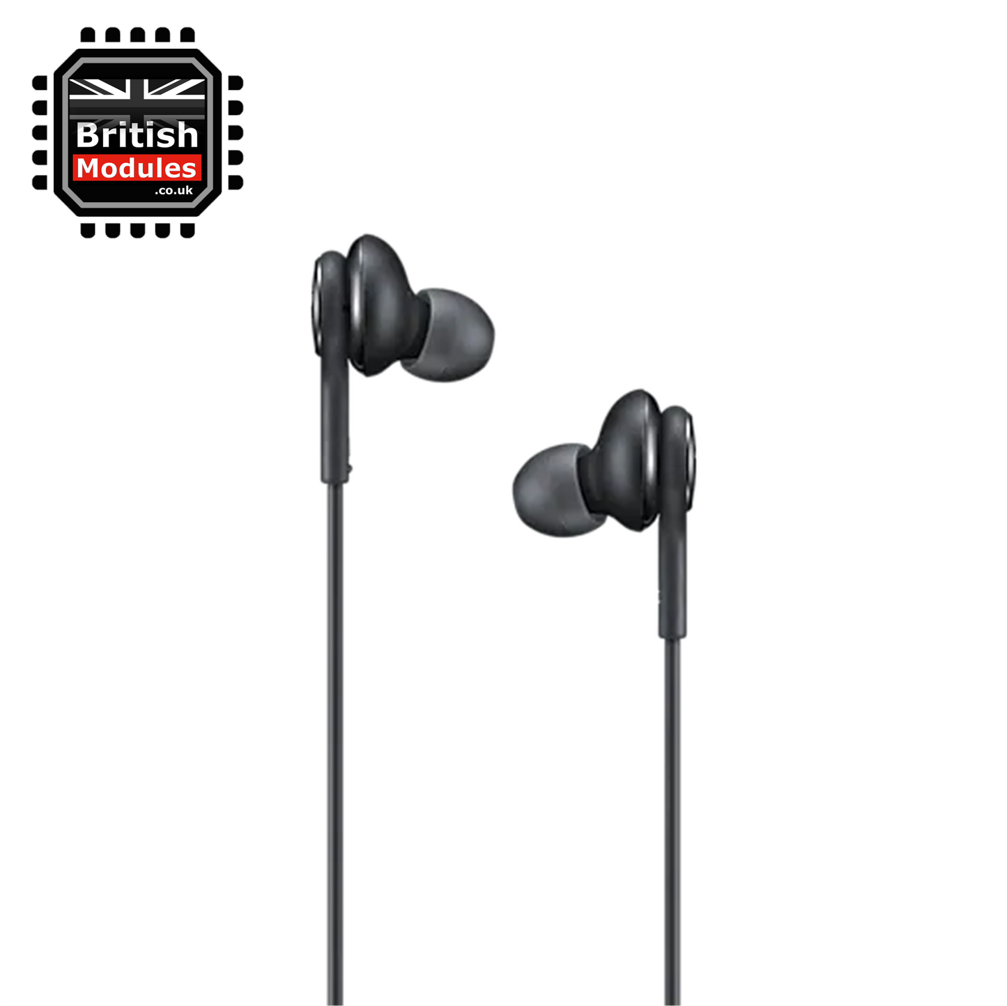 Samsung USB Type-C Earphones Headphones Earbuds Wired Microphone and Volume Control Tuned by AKG Black