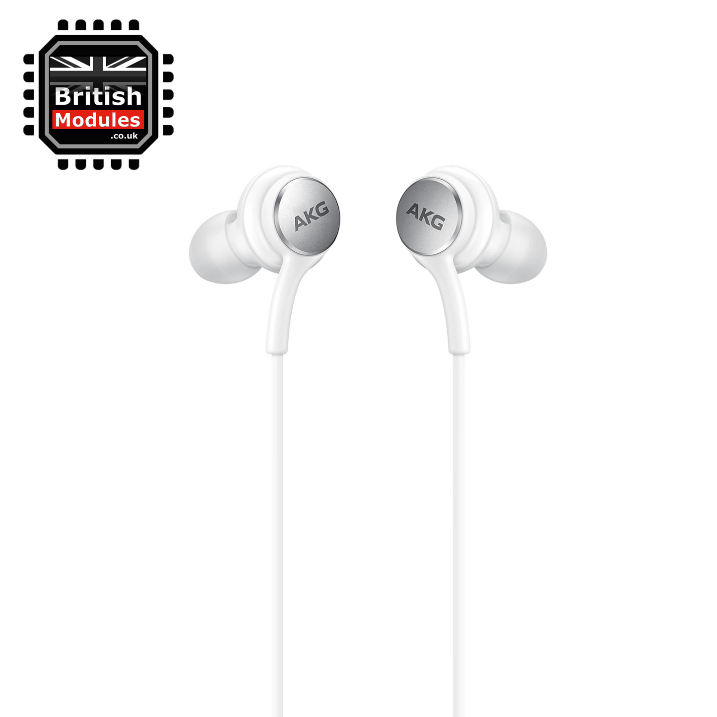 Samsung USB Type-C Earphones Headphones Earbuds Wired Microphone and Volume Control Tuned by AKG White