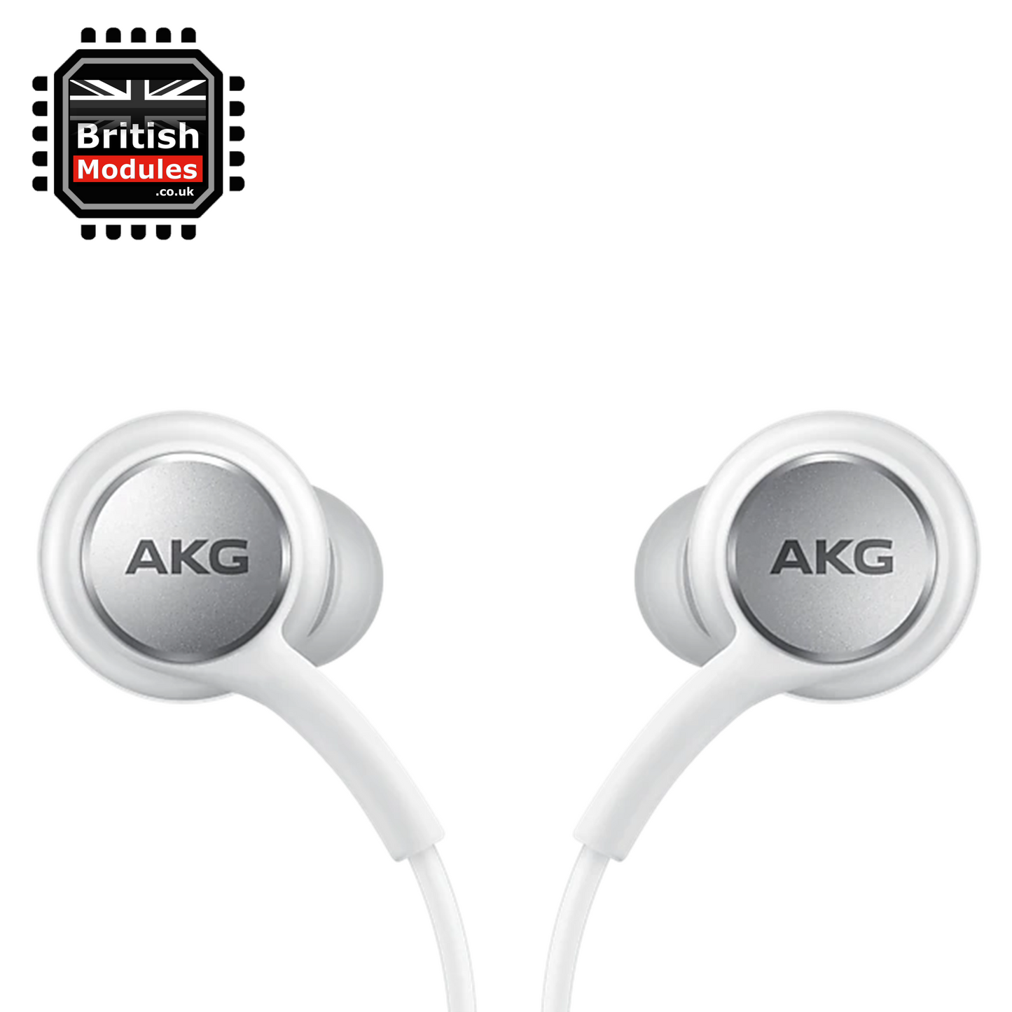 Samsung USB Type-C Earphones Headphones Earbuds Wired Microphone and Volume Control Tuned by AKG White