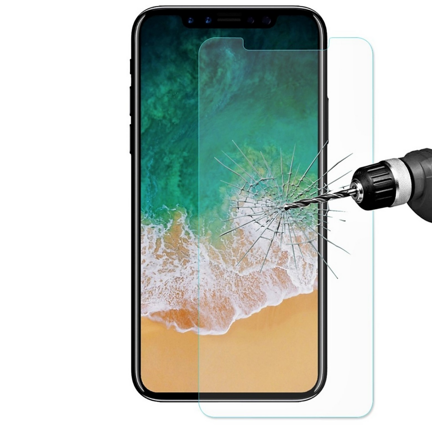 Screen Protector For Apple iPhone 11 Pro MAX XR X XS Max Tempered Glass 9H 3D MilitaryGrade