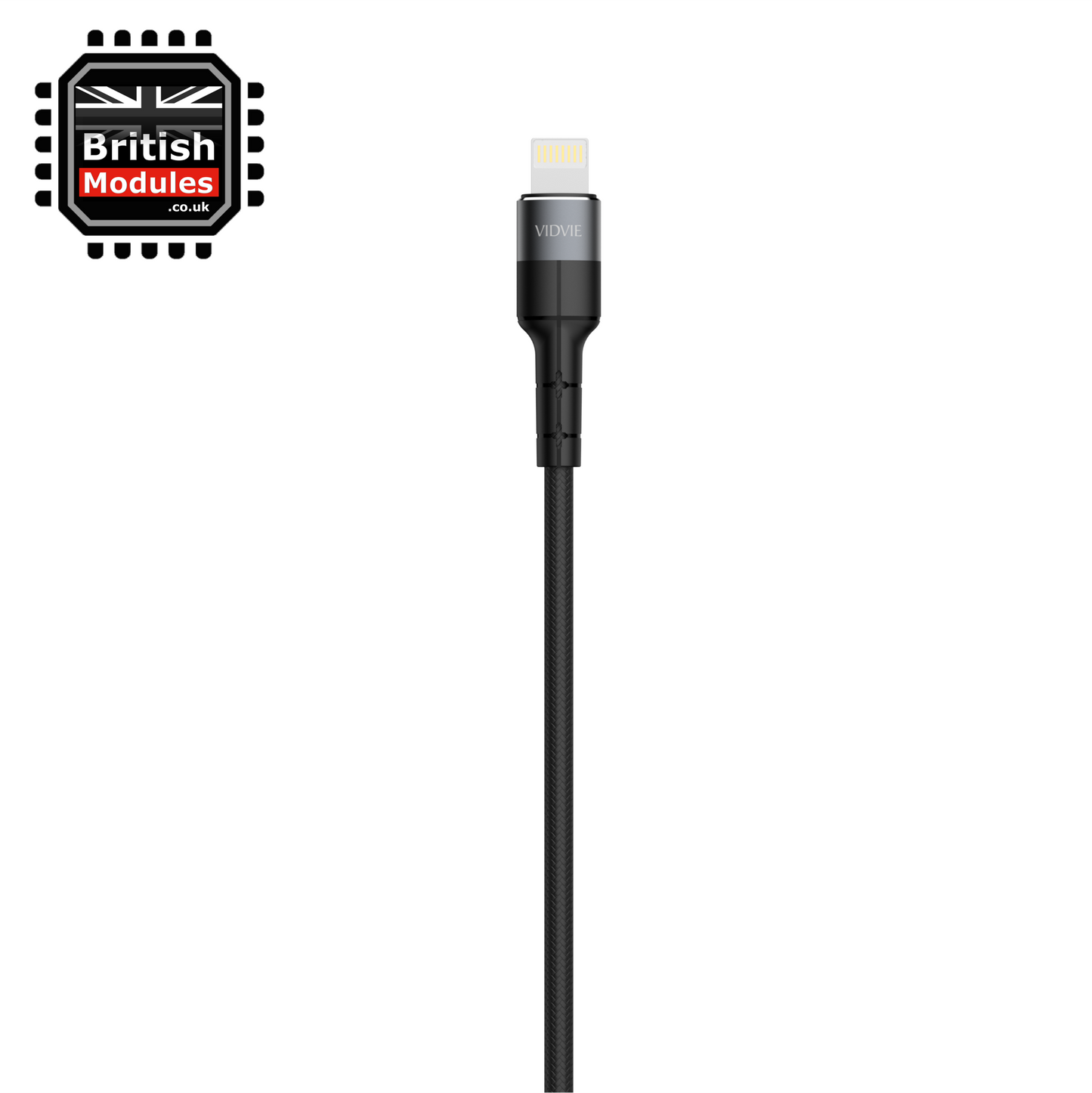 VidVie Heavy Duty Braided USB C to iPhone Lightning Cable Fast Charging Charger Data Sync Cord