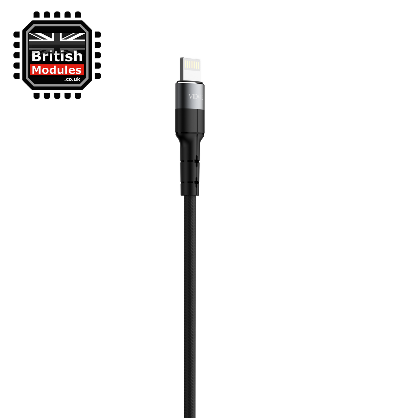 VidVie Heavy Duty Braided USB C to iPhone Lightning Cable Fast Charging Charger Data Sync Cord