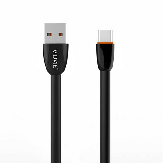 VidVie USB-A to USB-C Type C Charging Cable for Fast Charging Android Tablets / Mobile Phones Samsung Huawei OnePlus Google Oppo Honor Sony LG Nokia