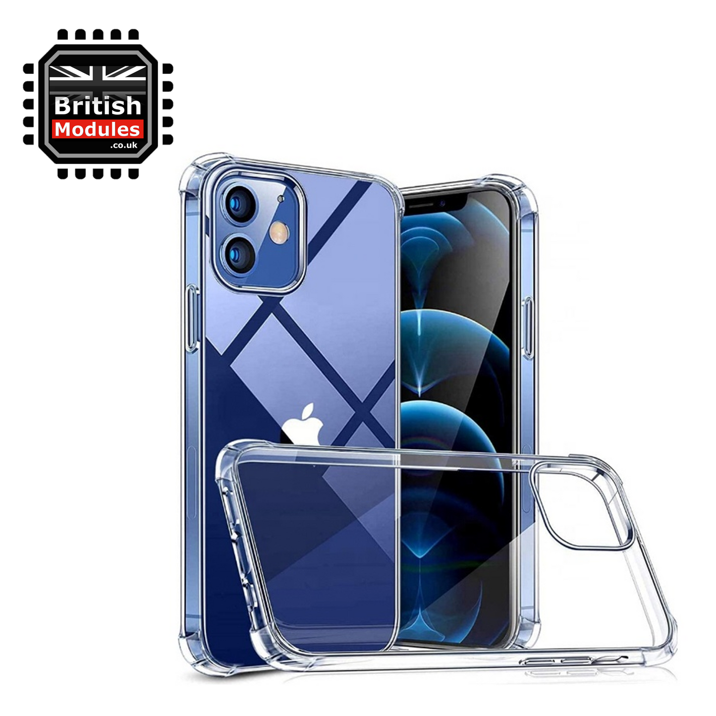 iPhone 16 Pro Max Plus 15 14 13 12 11 X XR XS 8 SE Case Shockproof Crystal Clear Soft Silicone Gel Bumper Cover Protective Slim Drop Protection