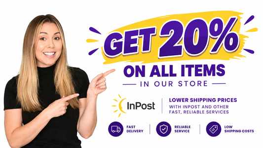 Lower Shipping Costs with InPost & 20% Off Your Entire Order