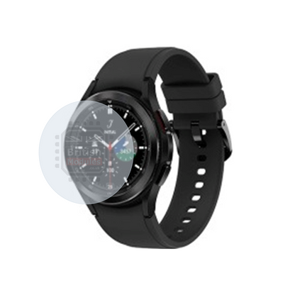 British Modules Samsung Galaxy Watch Clear Coat Self-Healing HydroGel Screen Protector Cover (Pack of 6)