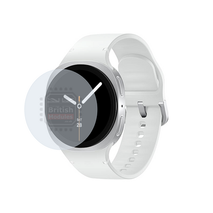 British Modules Samsung Galaxy Watch Clear Coat Self-Healing HydroGel Screen Protector Cover (Pack of 6)