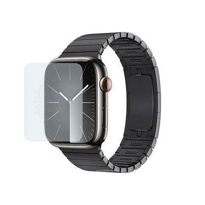 British Modules Apple Watch Clear Coat Self-Healing HydroGel Screen Protector Cover (Pack of 6)