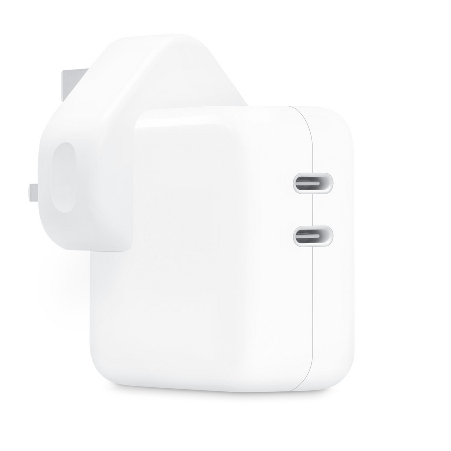 Apple 35W Dual USB-C Port Power Adapter UK Plug 3 Pin Wall Charger