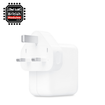Apple 35W Dual USB-C Port Power Adapter UK Plug 3 Pin Wall Charger