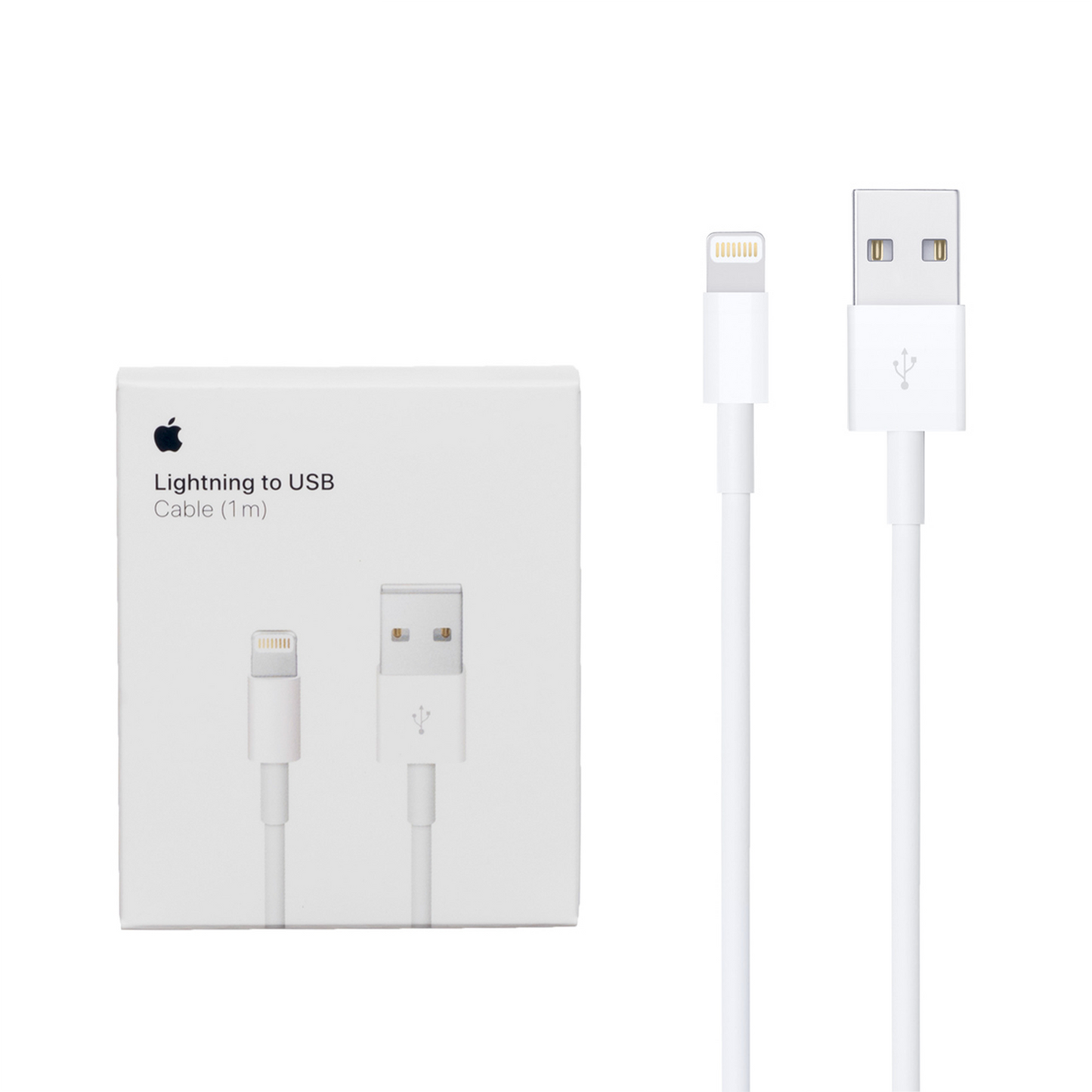 Apple Lightning to USB Cable (1m) for iPhone iPad iPod AirPods