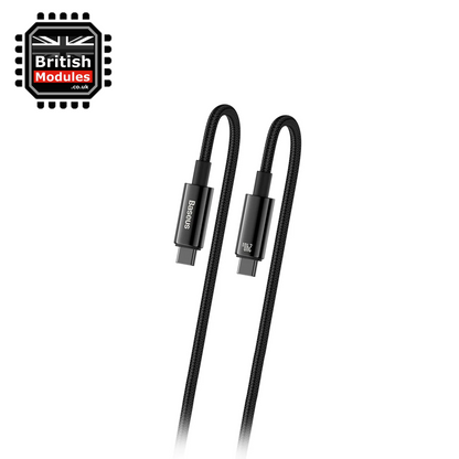 Baseus USB-C Fast Charging Cable 240W Tungsten Gold 2M
