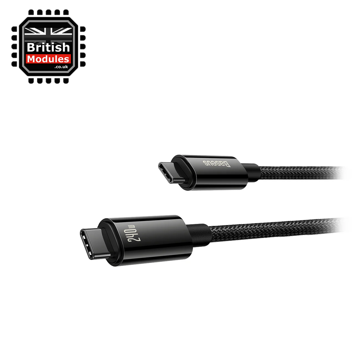 Baseus USB-C Fast Charging Cable 240W Tungsten Gold 2M