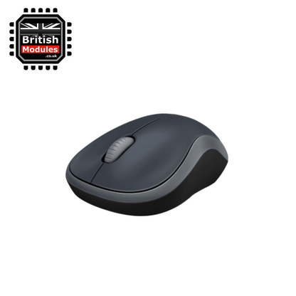 M185 Wireless Mouse Grey 2.4GHz USB Mini Receiver
