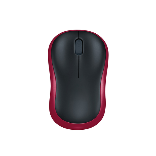 M185 Wireless Mouse Red 2.4GHz USB Mini Receiver