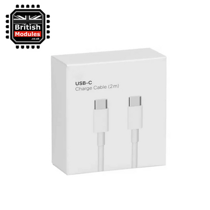 British Modules 100W USB-C to USB-C Charge Cable (2m)