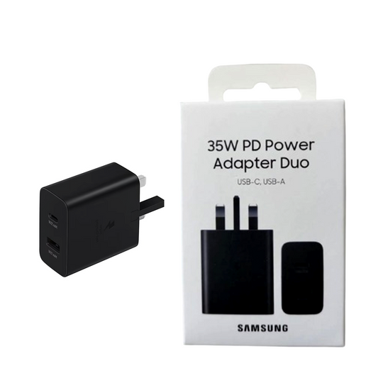 Samsung 35W Duo Power Adapter Black