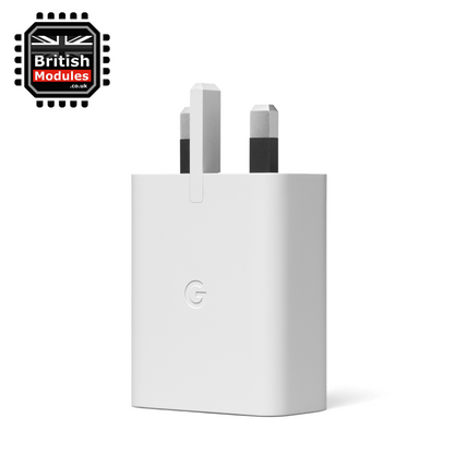 Google 30W USB-C Power Adapter 3Pin UK Charger GA03499-GB-White Color
