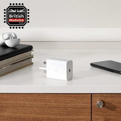 Google 30W USB-C Power Adapter 3Pin UK Charger GA03499-GB-White Color