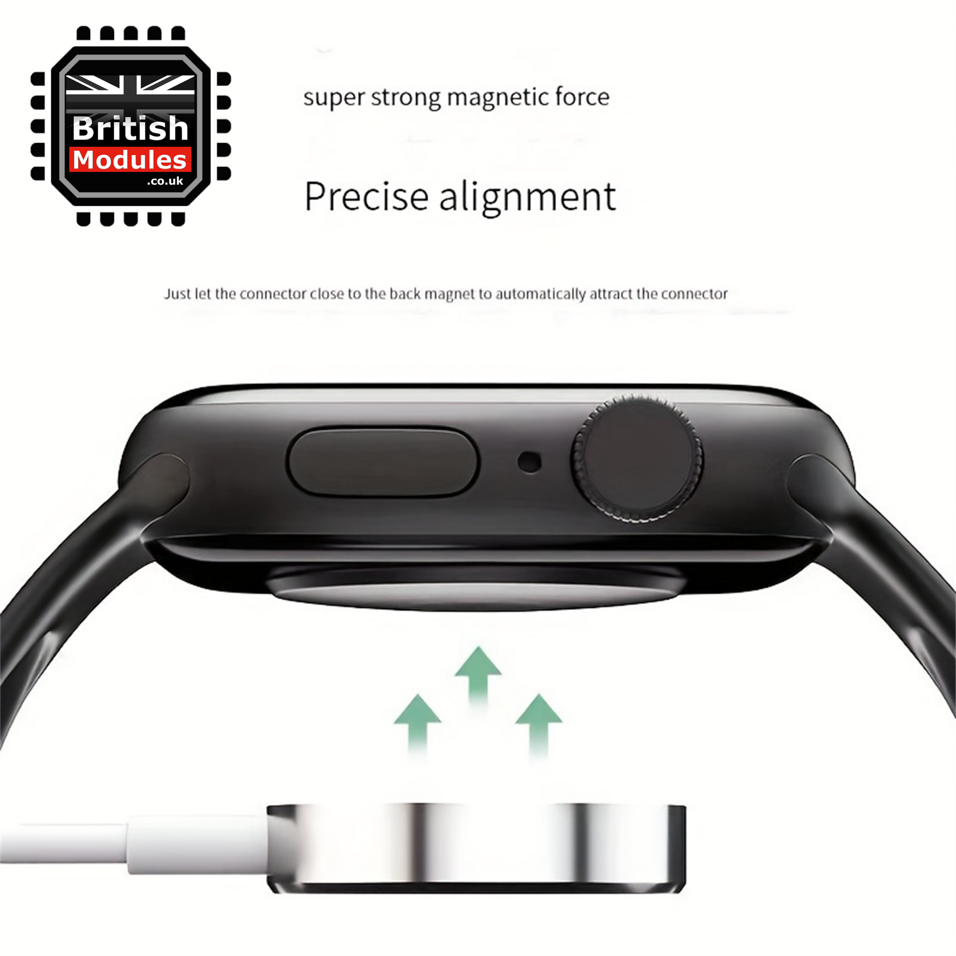 Apple Watch SE magnetic charging alignment