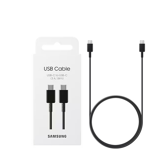 Samsung 1.8M USB-C to USB-C Cable Black 3A