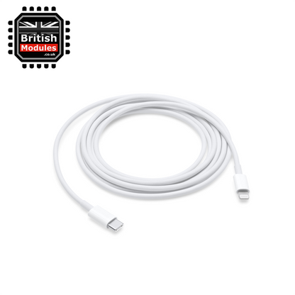 Apple Lightning to USB-C Cable Charge & Sync 1M White