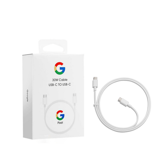 Google 30W Cable USB-C to USB-C 1M White