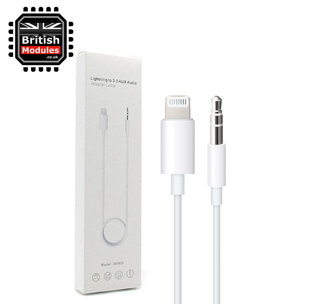 Apple Lightning to 3.5mm Audio Cable (1.2m) White MFi-Certified