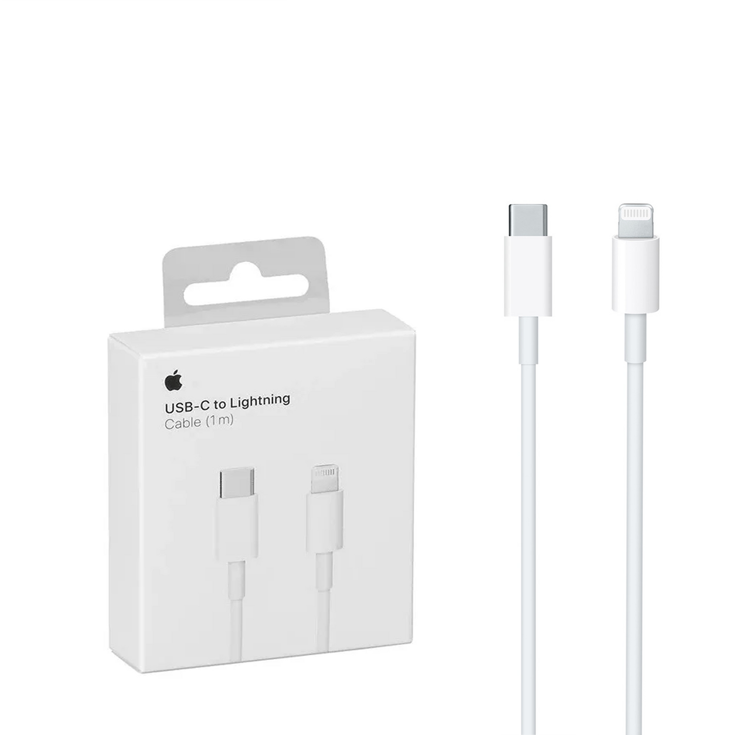 Apple Lightning to USB-C Cable Charge & Sync 1M White