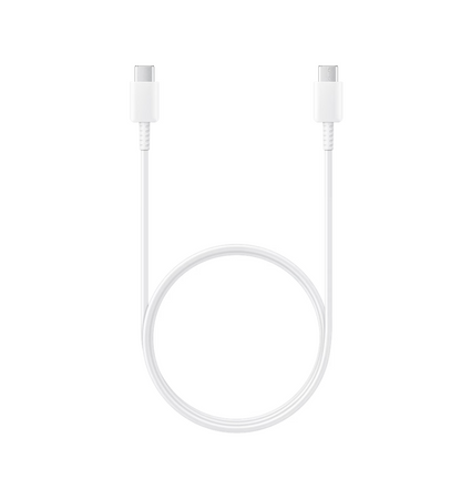 British Modules Super Fast Charging USB-C to C 1M Cable (3A) White