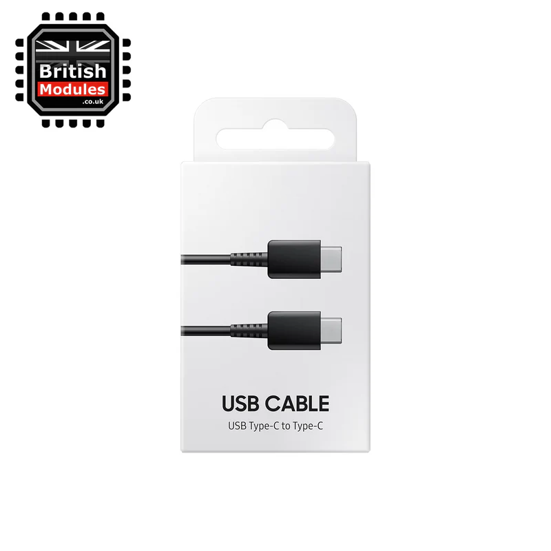 British Modules Super Fast Charging USB-C to C 1M Cable (3A)
