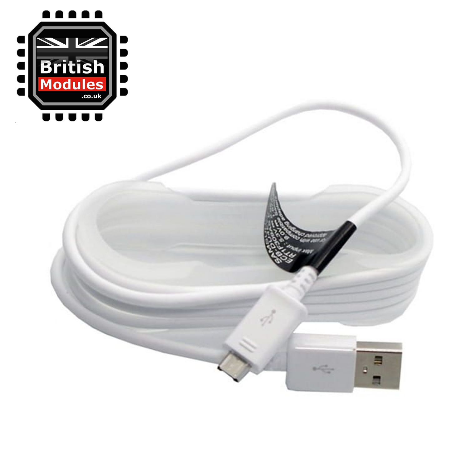 Samsung Galaxy Fast Charger Micro USB Cable White 1.5M