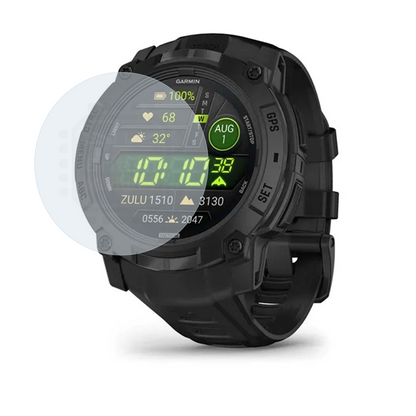 British Modules Garmin Smart Watch Clear Coat Self-Healing HydroGel Screen Protector Cover (Pack of 6)