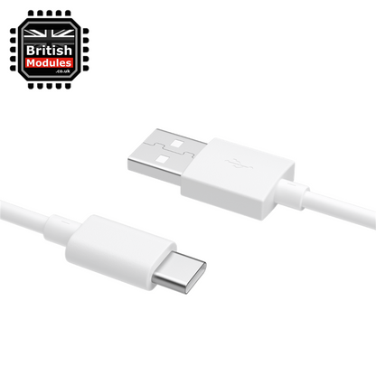 Oppo SUPERVOOC 120W Power Adapter Type-A 3 Pin UK Charger Plug with USB-A to USB-C Cable 1M