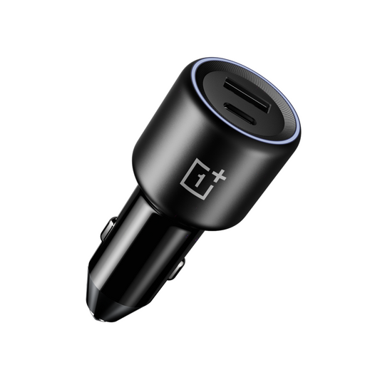 OnePlus SUPERVOOC 80W Car Charger 2 Port Dual Charging USB-C & USB-A