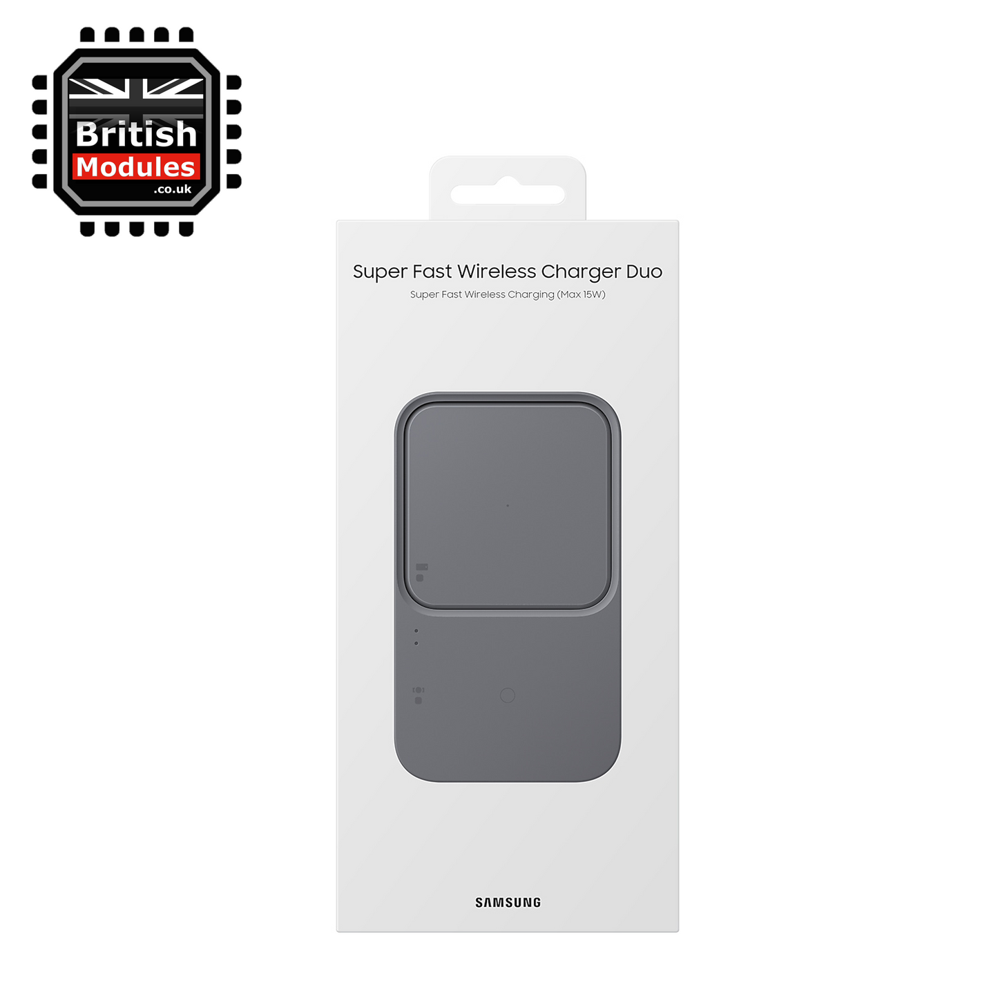 Samsung 15W Duo Super Fast Wireless Charger Pad EP-P5400 Dark Gray