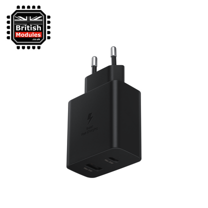 Samsung 35W Duo Power Adapter EP-TA220 Black 2 Pin EU