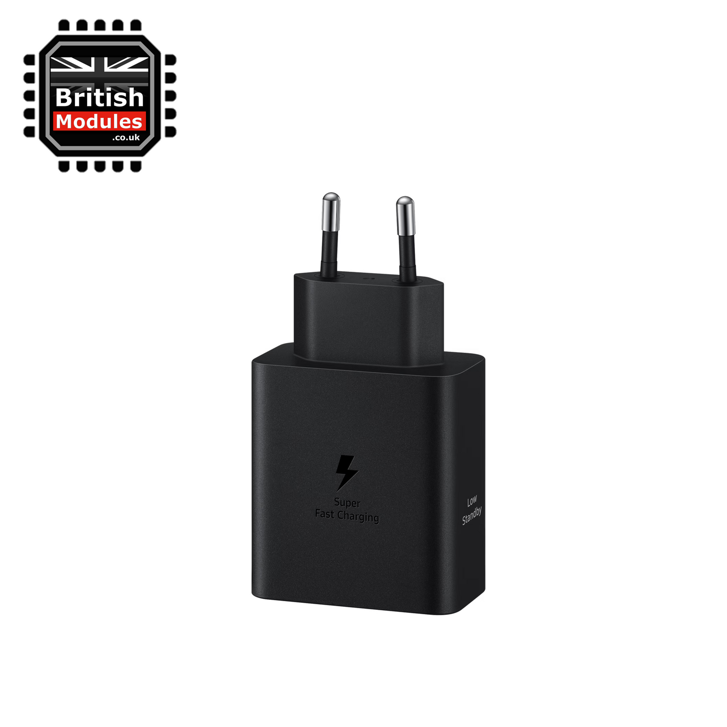 Samsung 50W Duo Power Adapter EP-T5020 with 5A USB C Cable Black 2 Pin EU