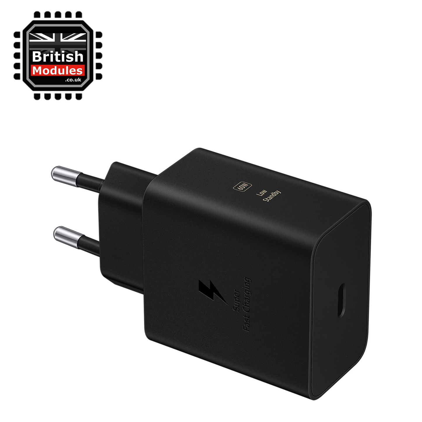 Samsung 60W Super Fast Charger 3.0 EP-T6010 Black 2 Pin EU
