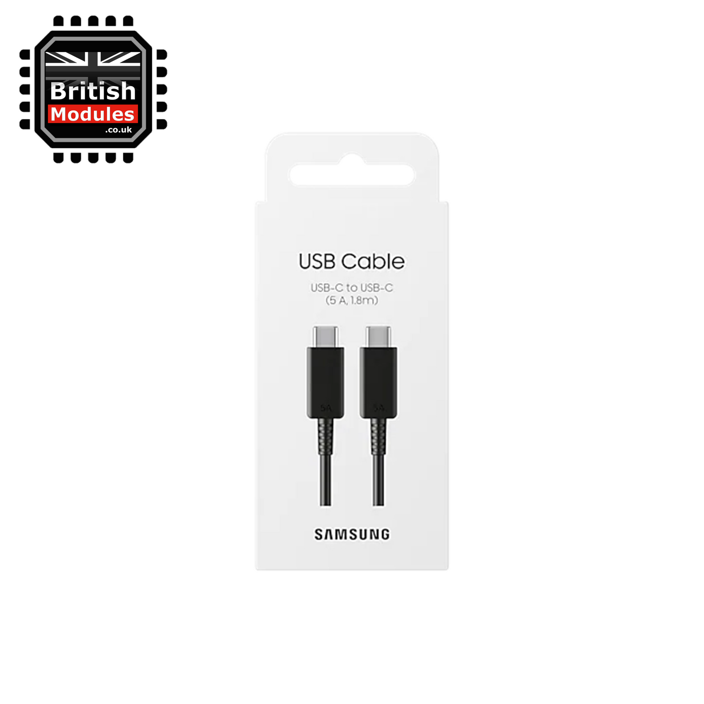 Samsung USB-C to C 1.8M Cable Black Super Fast Charging USB 2.0 (5A)