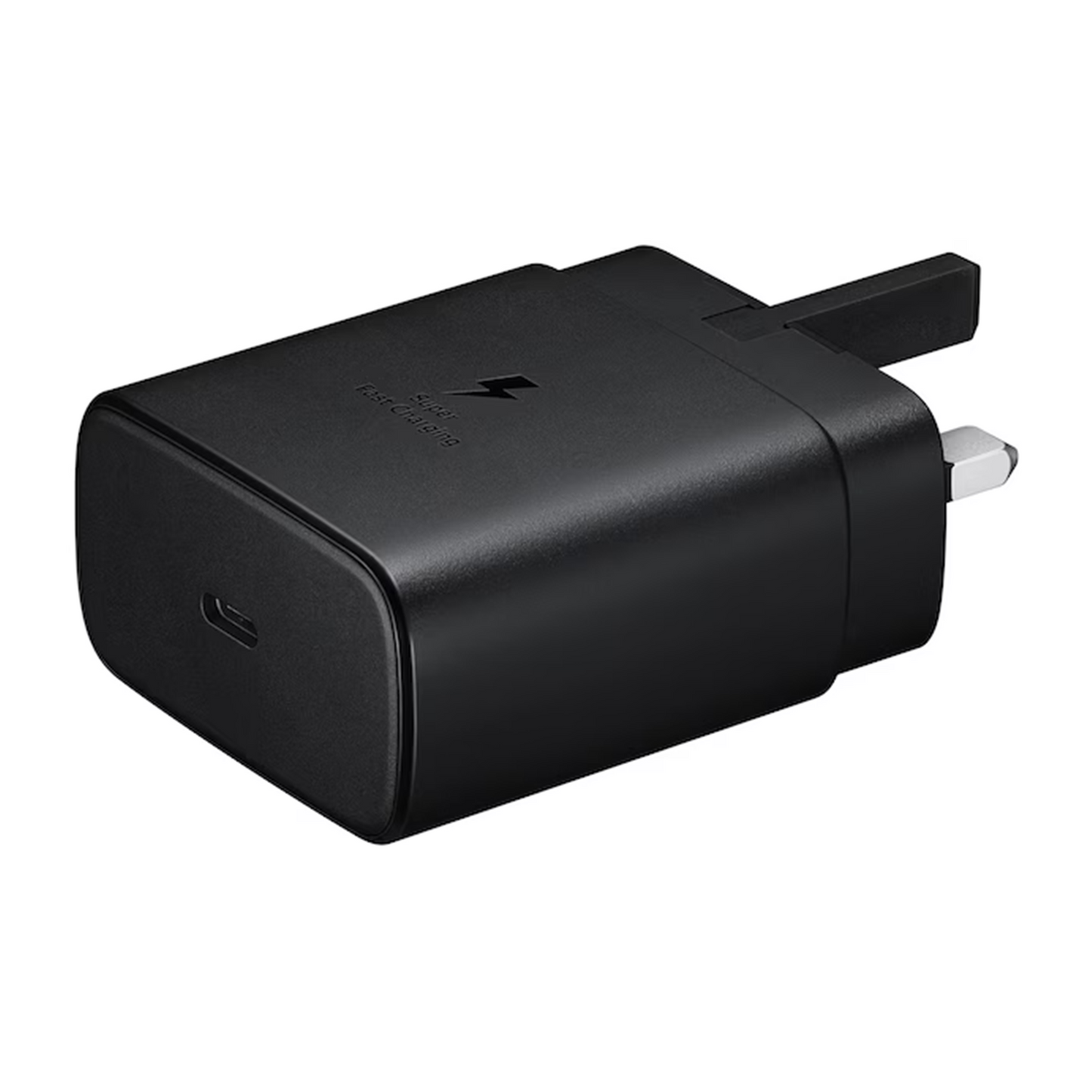 Samsung 45W Mains Chargers UK Travel Adaptor Super Fast Charging EP-TA845 Black