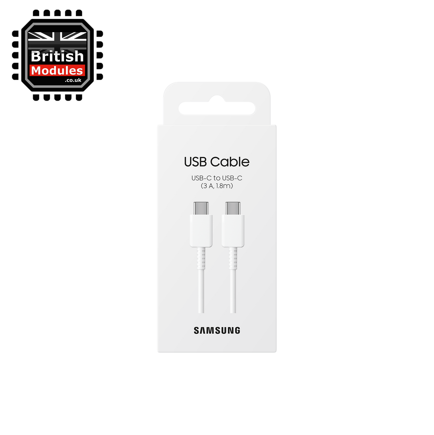 Samsung USB-C to C 1.8M Cable (3A) White EP-DX310JWEGWW