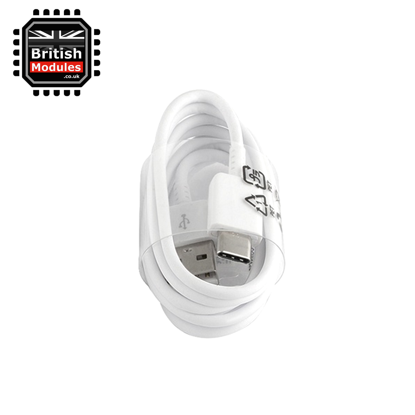 Samsung White Genuine Fast Charging Cable USB-A to USB-C