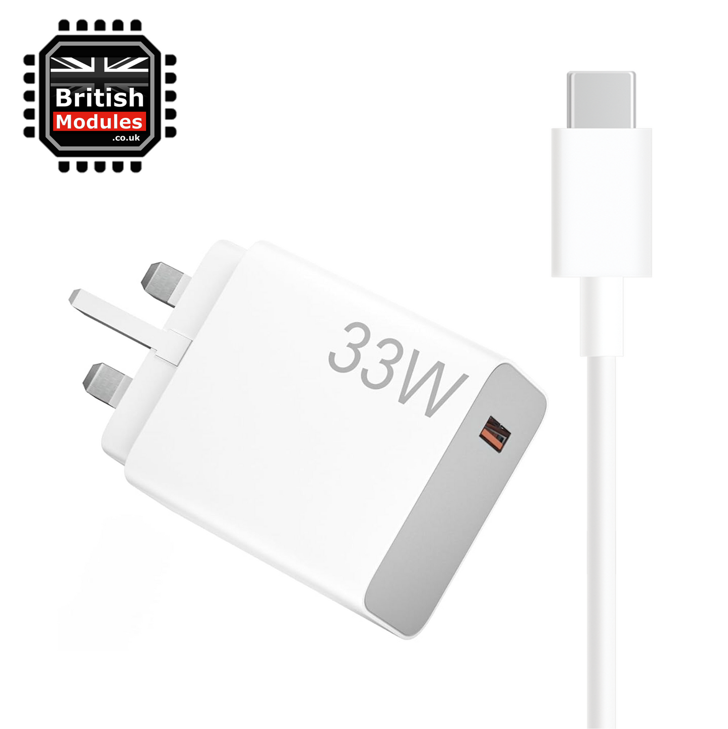 Xiaomi 33W Charging Combo (Type-A) Including a 3A charging cable