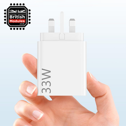 Xiaomi 33W Charging Combo (Type-A) 3 Pin UK